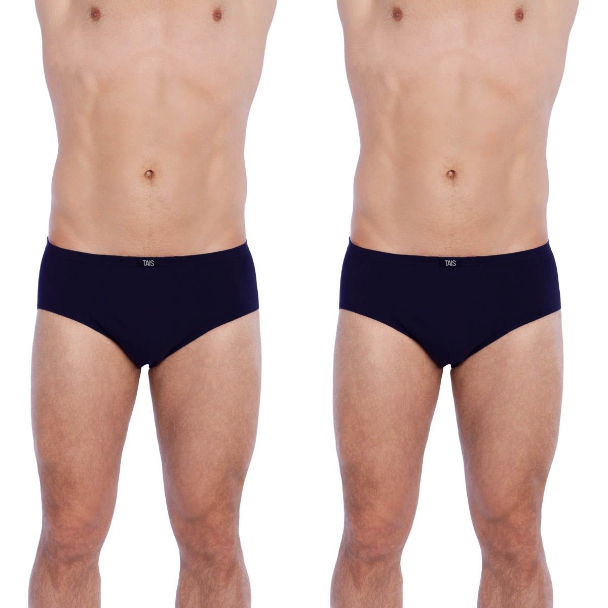 TAIS - Slip Clásico Bi-Pack Azul Tais