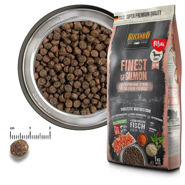 BELCANDO - Alimento Belcando Finest GF Salmon Sin Granos Perro 1Kg