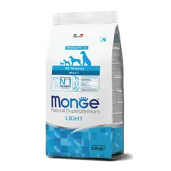 MONGE - Alimento All Breeds Light Salmon Para Perro 2.5Kg