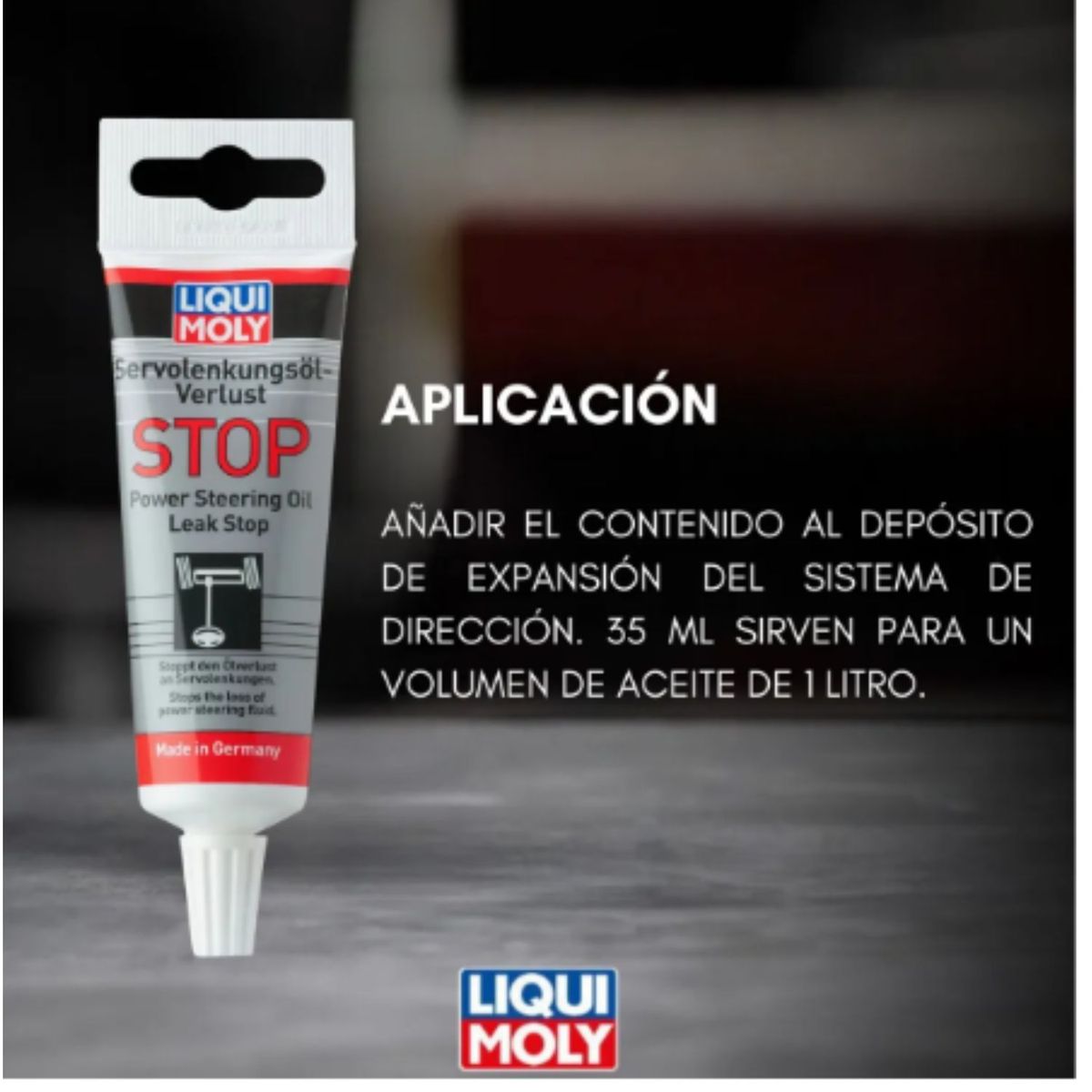 LIQUI MOLY - Aditivo Tapa Fugas Direccion Hidraulica 35 Ml. Liqui Moly