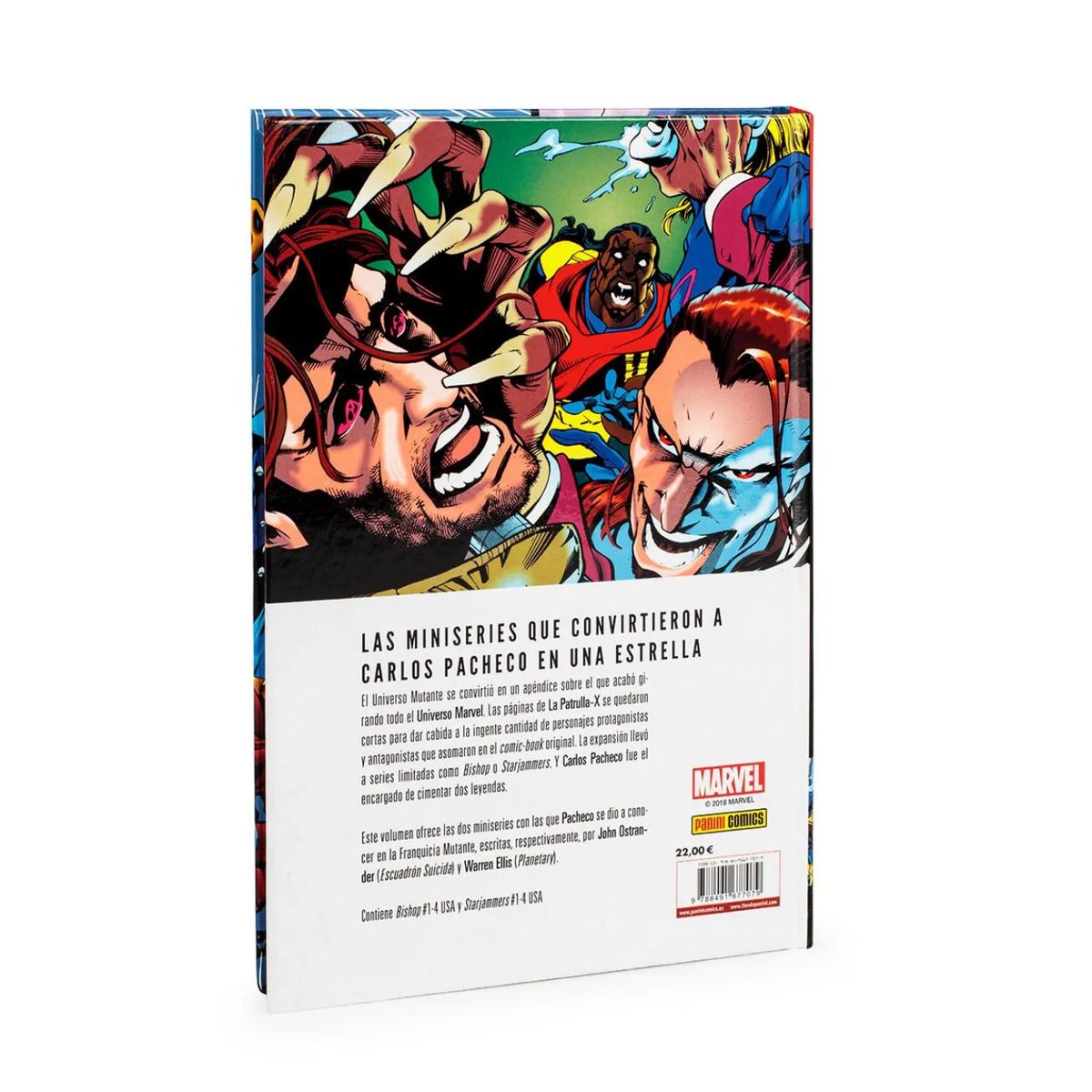 PANINI CHILE - 100% Marvel HC - Universo Mutante de Carlos Pacheco