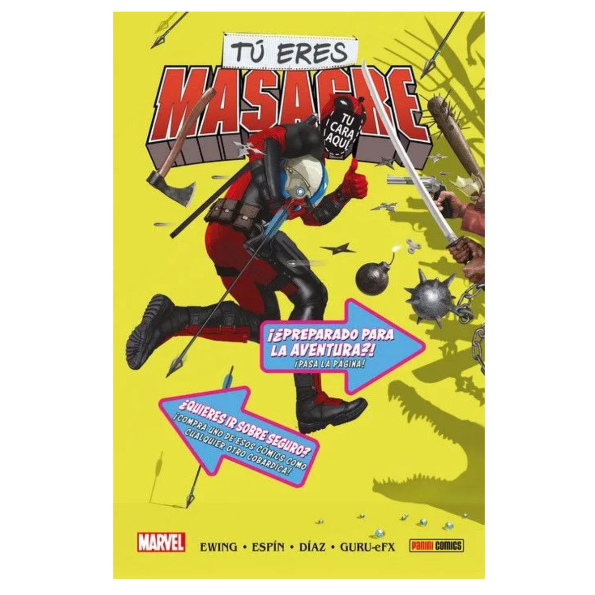 PANINI CHILE - 100% Marvel HC - Tú Eres Masacre