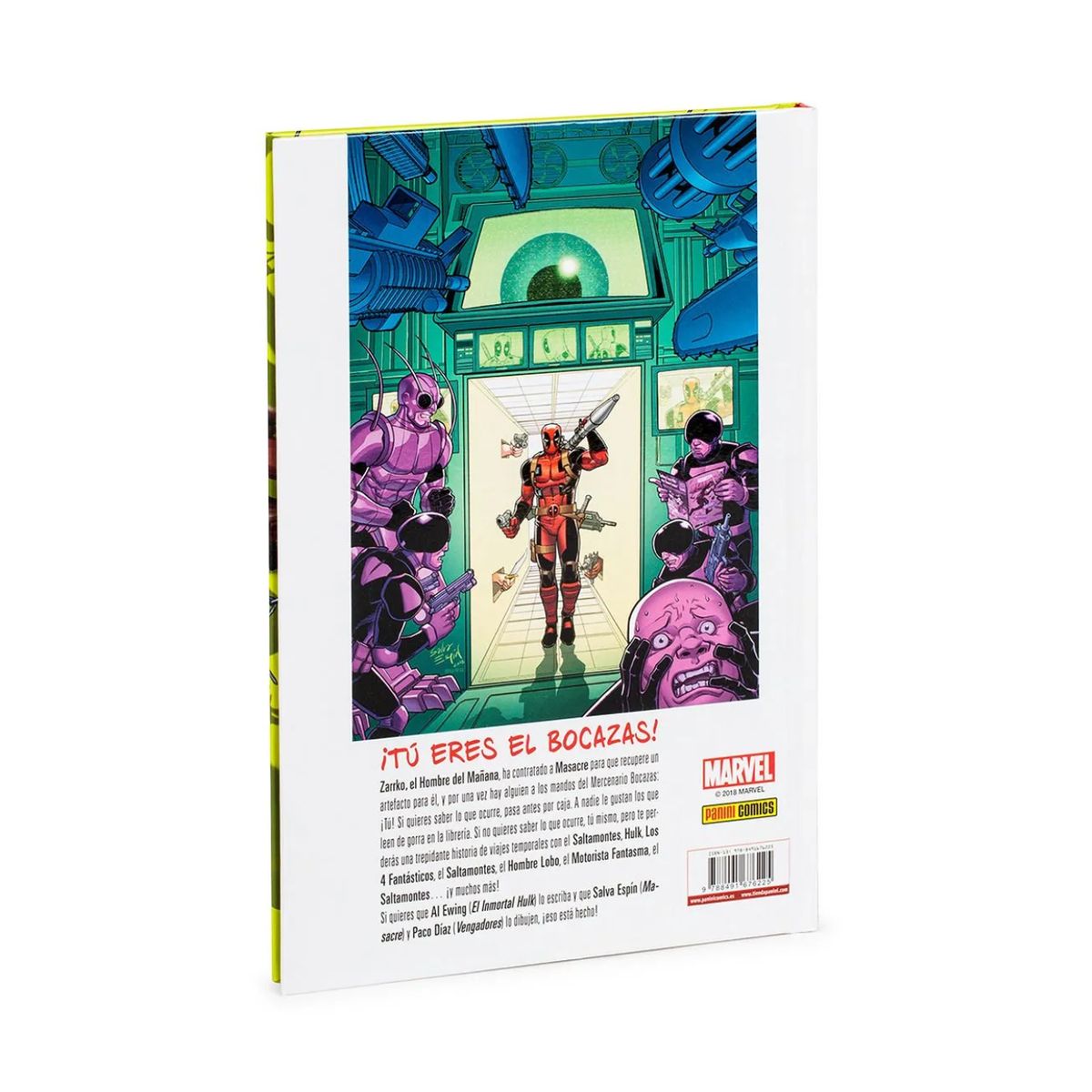 PANINI CHILE - 100% Marvel HC - Tú Eres Masacre