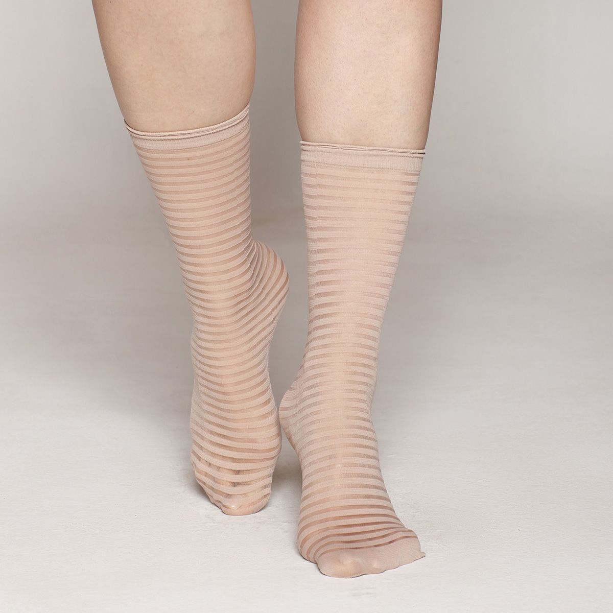 MONARCH - Soquet 20 denier Diseño Rayas Lasst