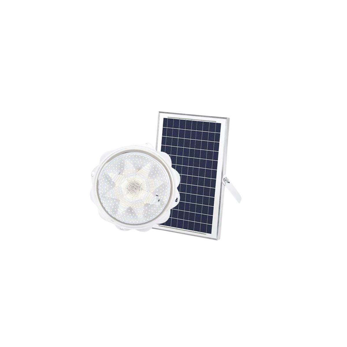 GENERICO - Lampara Solar Led Tipo Ojo De Buey Panel Separado