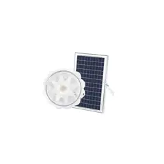 GENERICO - Lampara Solar Led Tipo Ojo De Buey Panel Separado
