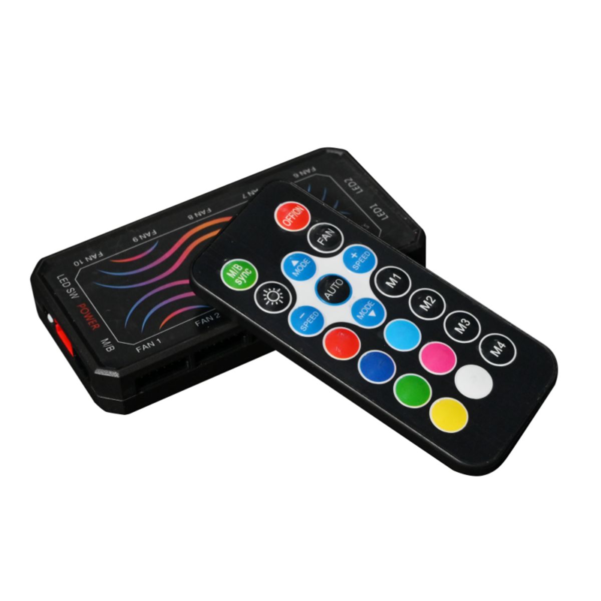 KRONOS - Hub Controlador de Ventiladores de 6 Pines para Pc con control remoto