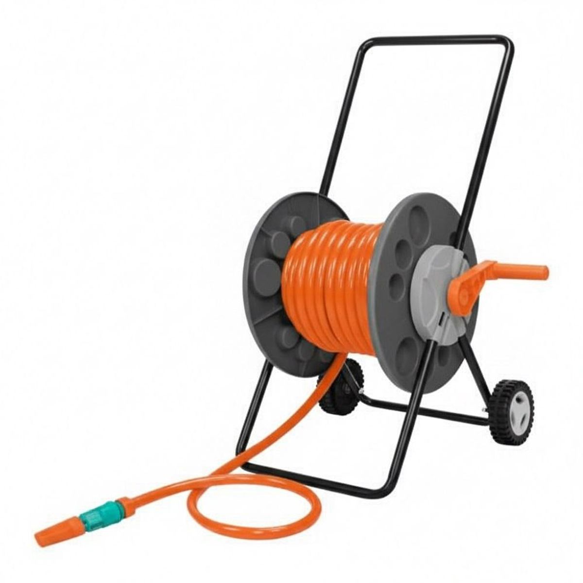 TRAMONTINA - Enrollador De Manguera Con Ruedas Tramontina