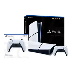 SONY - Consola Playstation 5 Slim Edición Digital + Control Dualsense Adicional Blanco