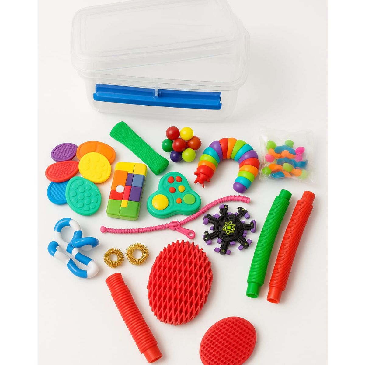 OEM - CAJA SENSORIAL DIDACTICA DE 23 PIEZAS MONTESSORI