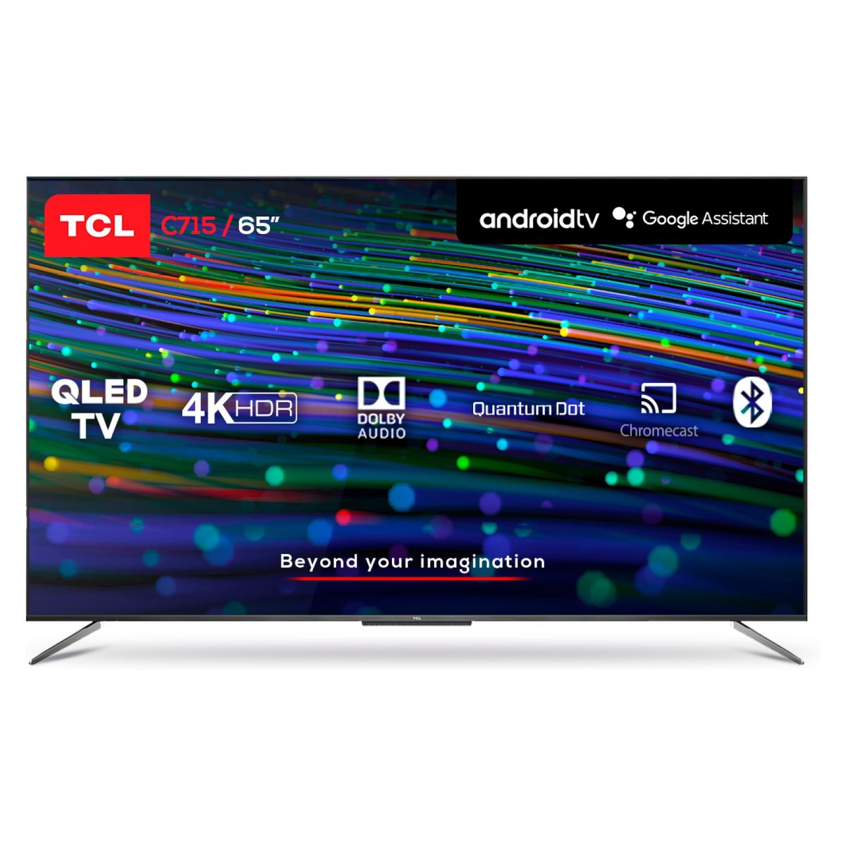 TCL - QLED 65" TCL-65C715 4K Ultra HD Smart TV