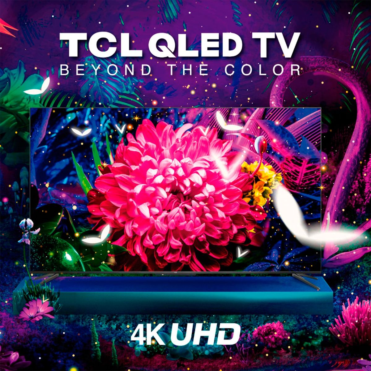 TCL - QLED 65" TCL-65C715 4K Ultra HD Smart TV