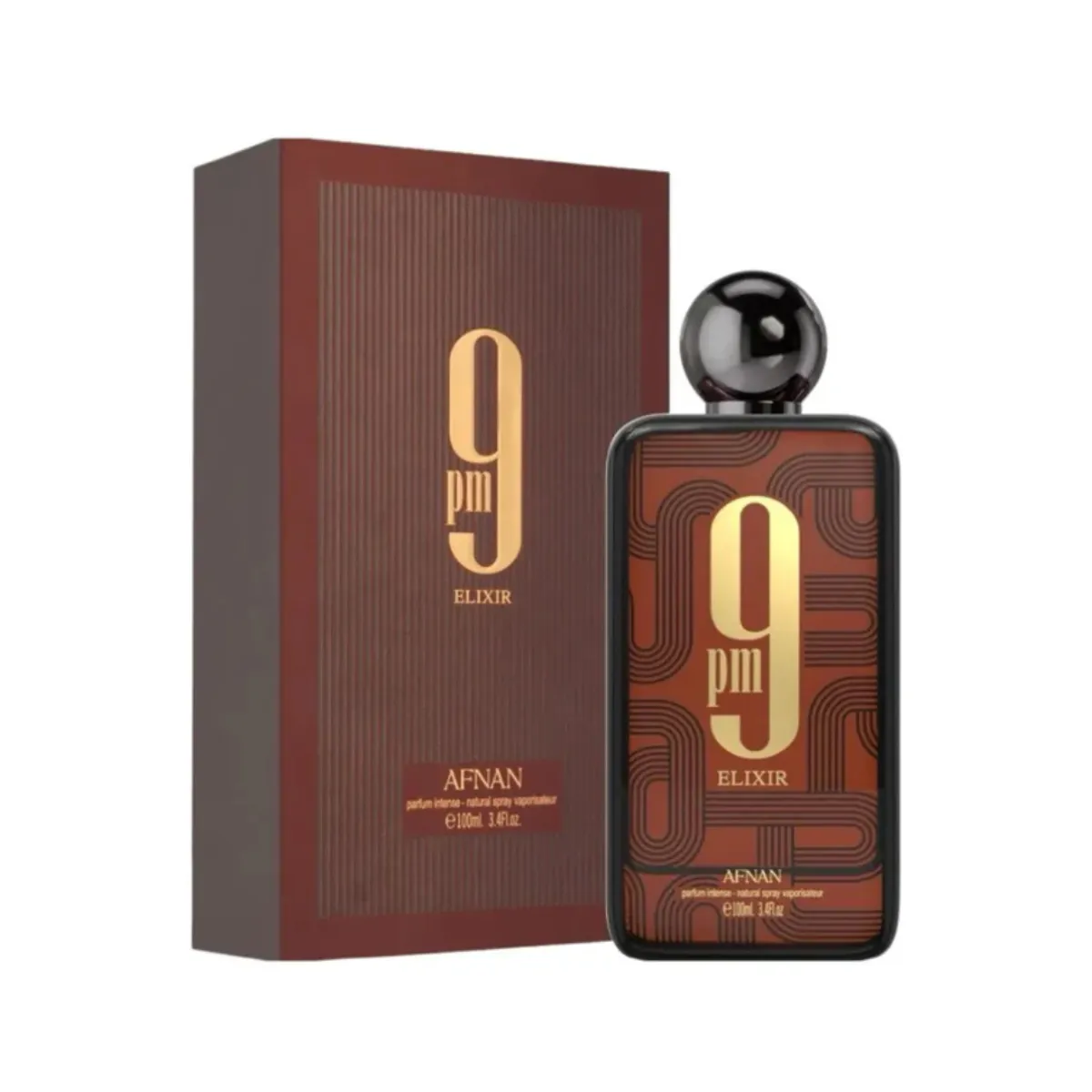 AFNAN - Perfume 9 pm Elixir Parfum Intense 100 ml Unisex de Afnan