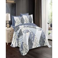 CUBRECAMA COLCHA QUILT VERANO 2 PLAZA