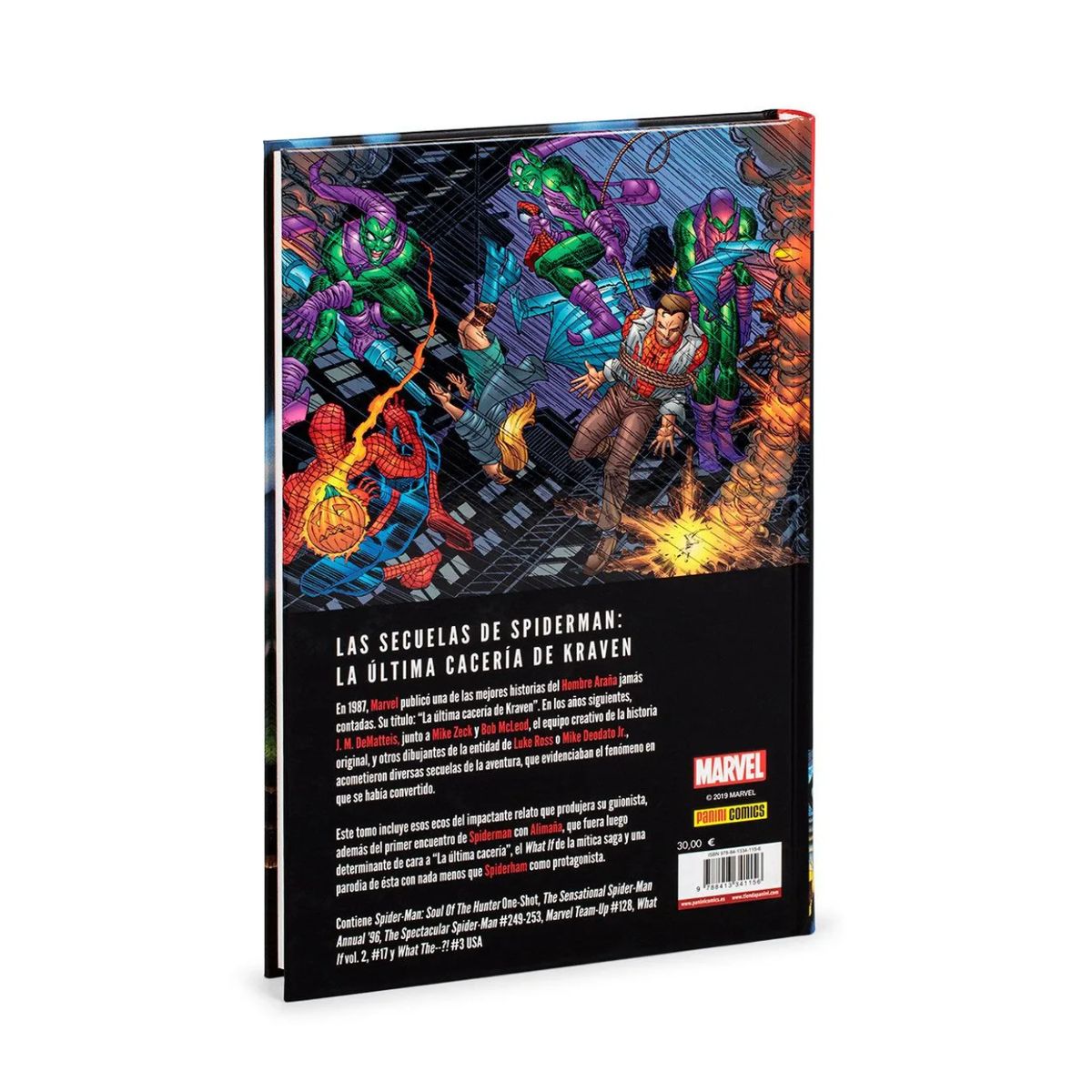 PANINI CHILE - 100% Marvel HC - El Asombroso Spiderman - El Alma del Cazador