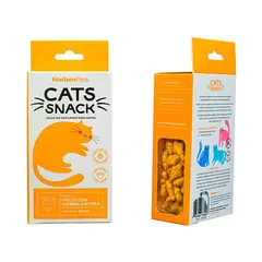CATS - Galletas Snack Sabor Pollo y Catnip Gato 80gr