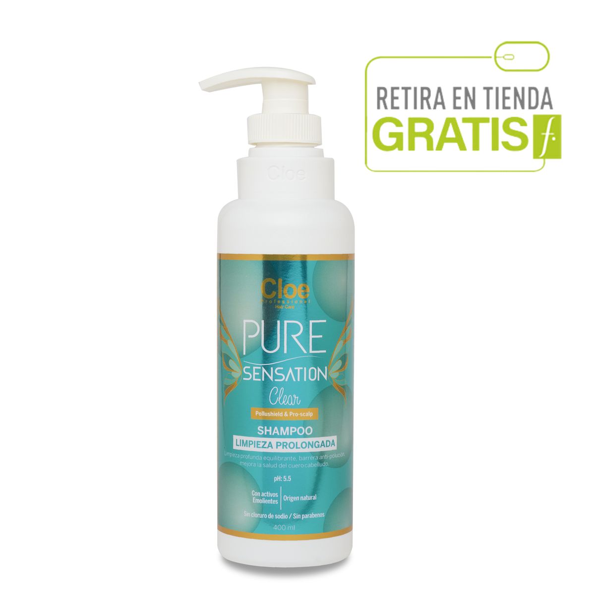 CLOE - Shampoo Pure Sensation Clear 400 ml