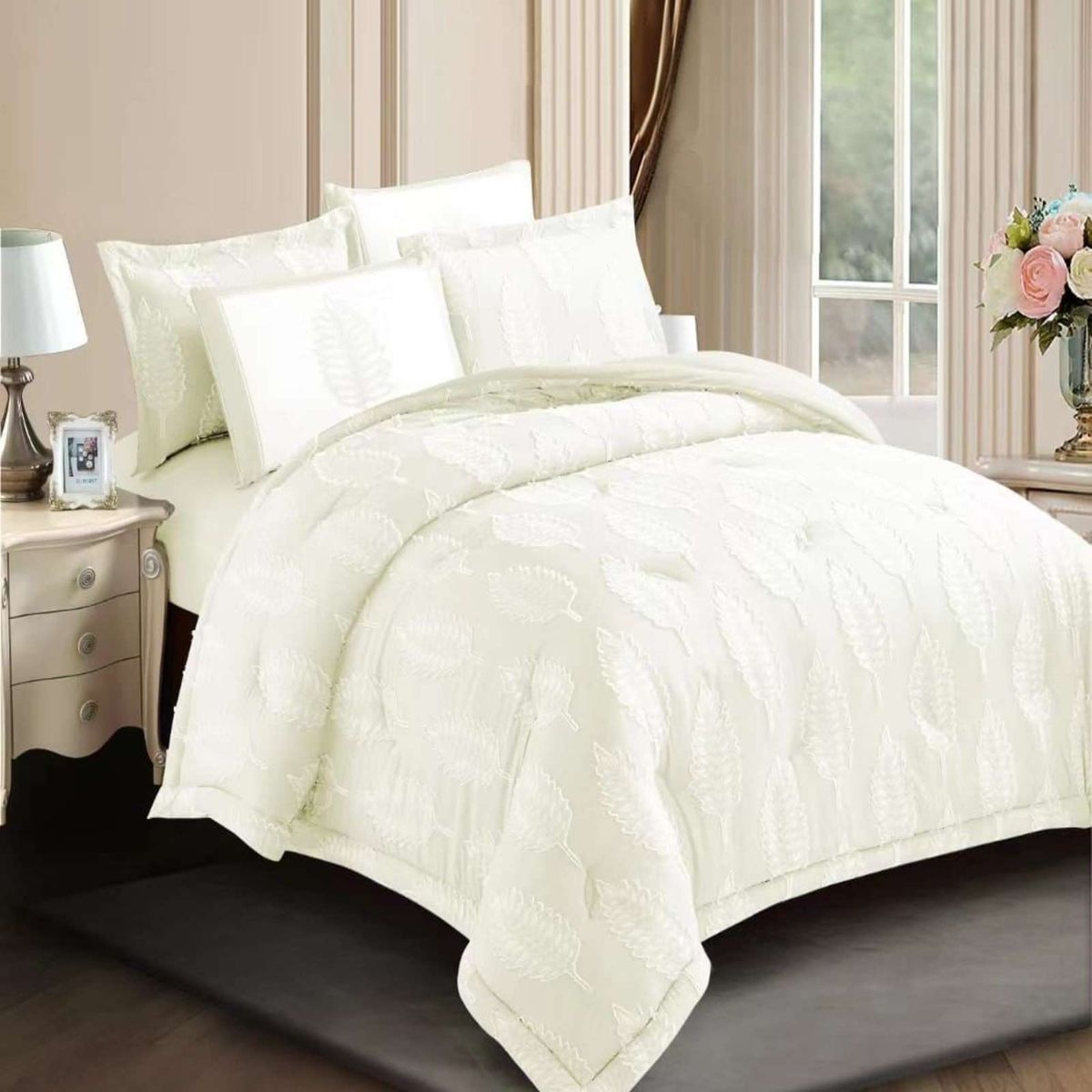 GENERICO - CUBRECAMA QUILT NORDICO DE VERANO DELGADO 2 PLAZAS