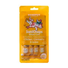 SUNIPET - Snack SuniChups Urinary Care Para Gato 4 Tubos