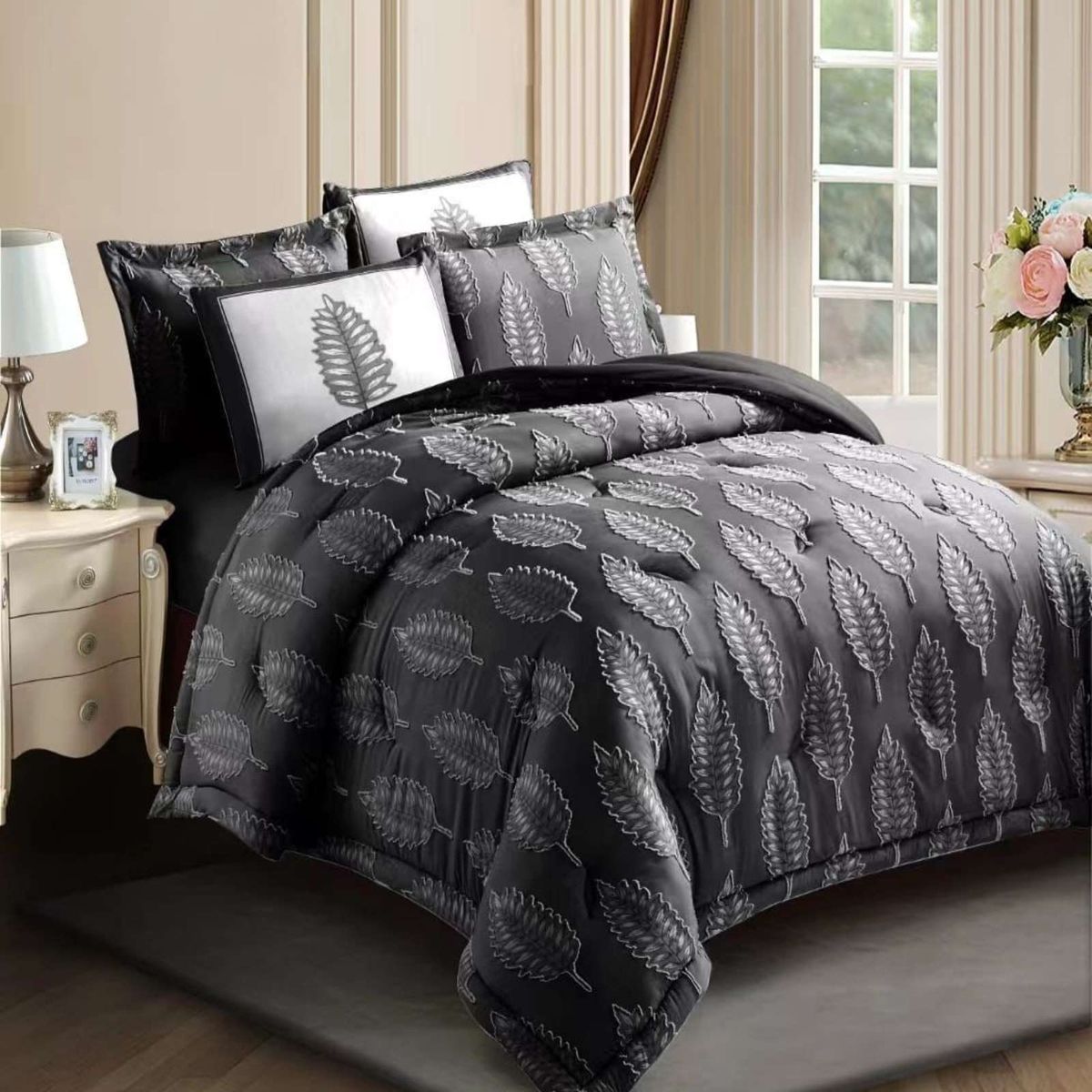 GENERICO - CUBRECAMA QUILT NORDICO DE VERANO DELGADO KING