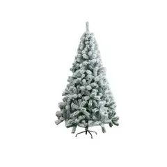 ARTIHOGAR - Arbol de Navidad Nevado 240 CM 2 Tipos de Ramas Mix 1300 T