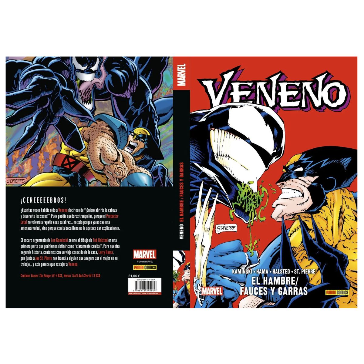PANINI - 100% Marvel HC - Veneno - El Hambre
