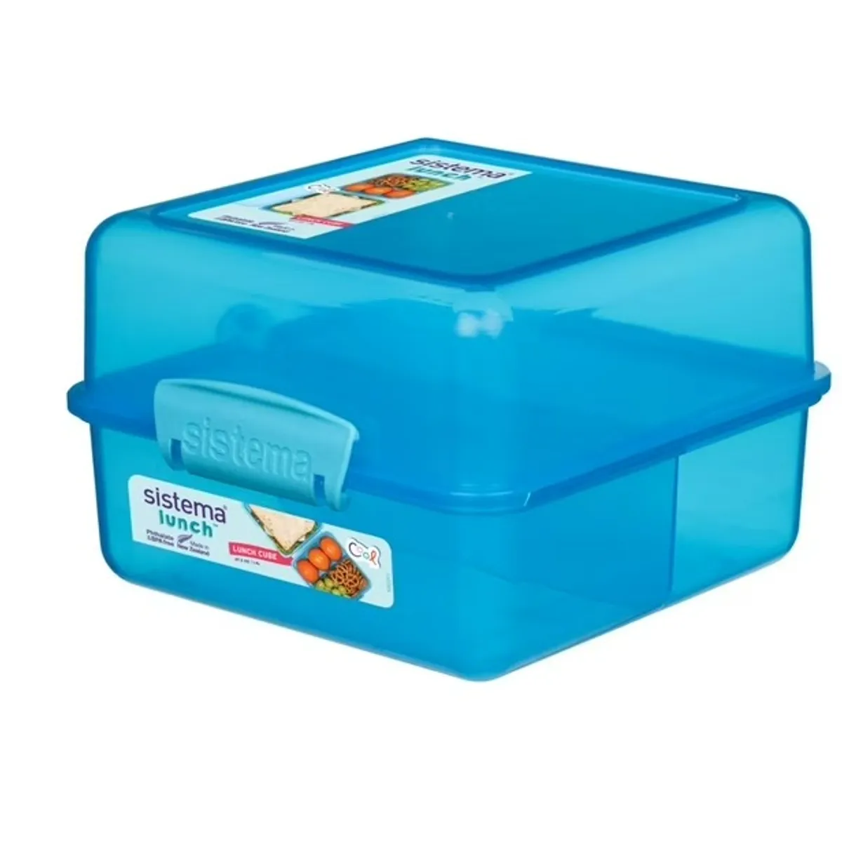 SISTEMA - Contenedor Alimentos Sistema Lunch Cube Ideal Colaciones