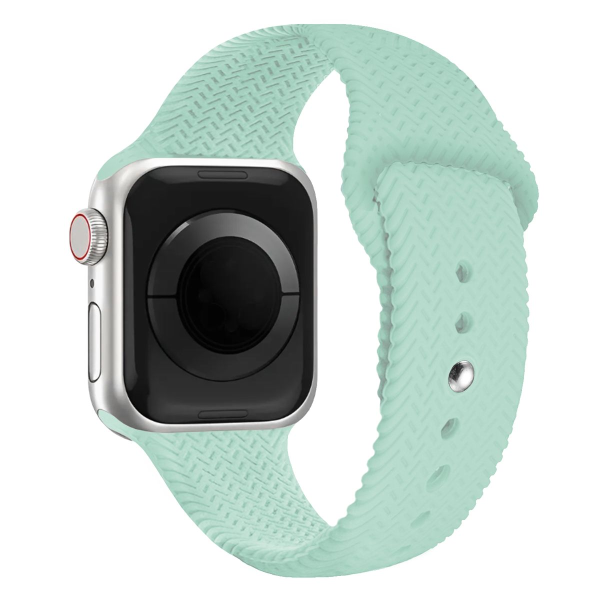 KBOD - Correa de Silicona Texturizada Para Apple Watch Kbod De 42 a 49mm Verde Agua