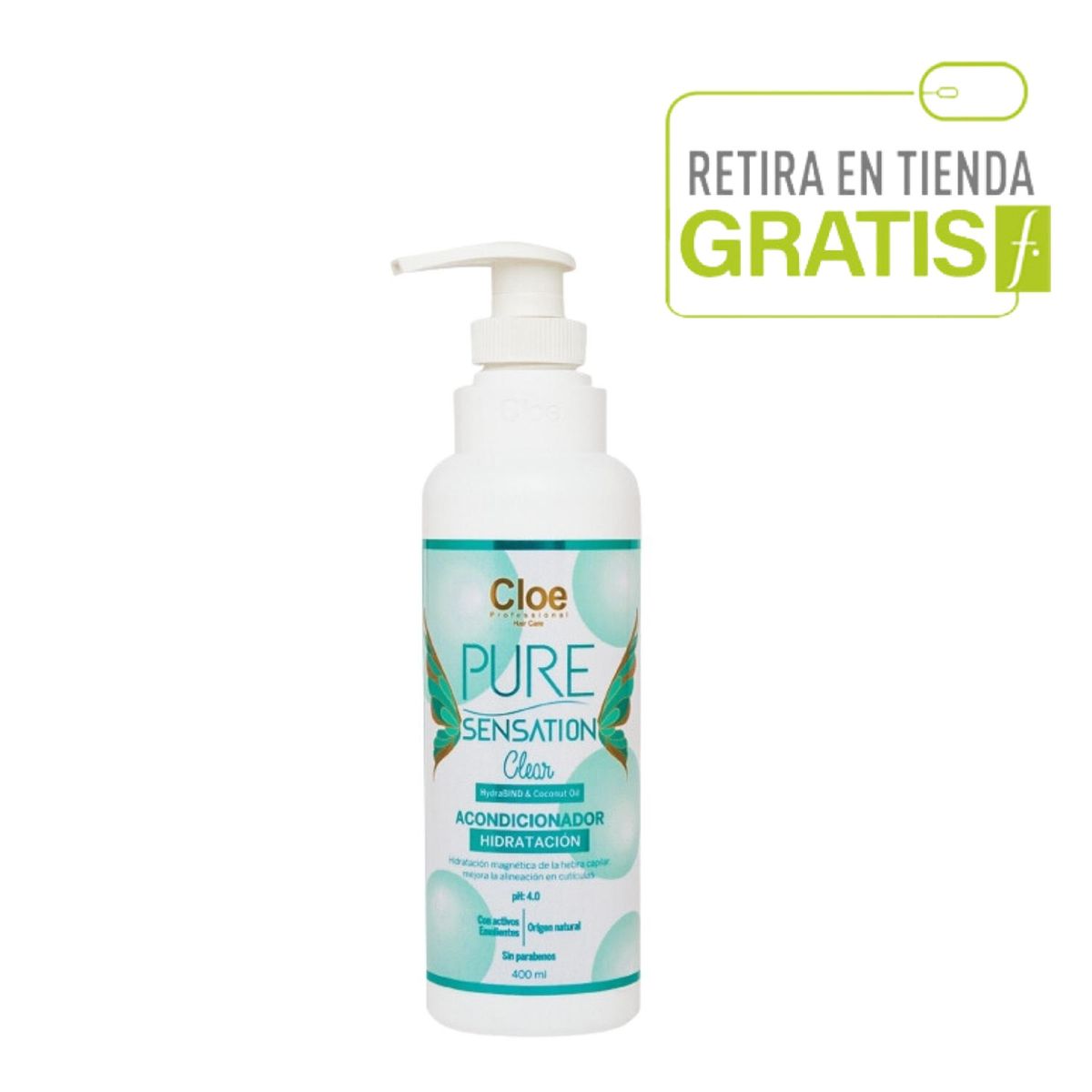 CLOE - Acondicionador Pure Sensantion Clear 400 ml