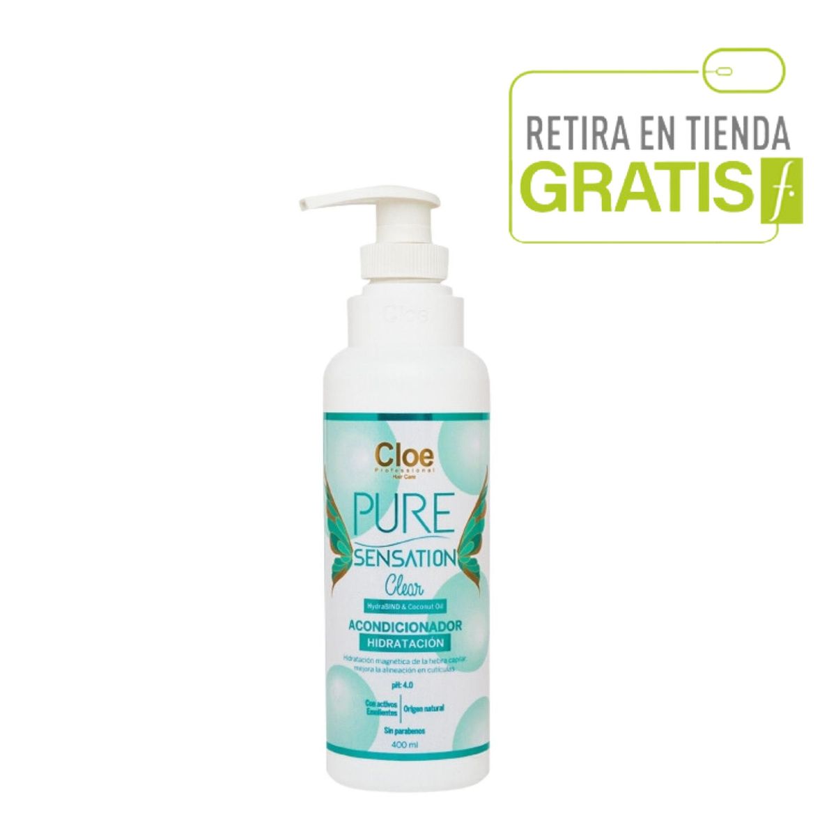 CLOE - Acondicionador Pure Sensantion Clear 400 ml