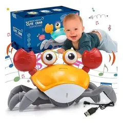 GENERICO - Juguete Cangrejo Infantil Iluminación Y Música