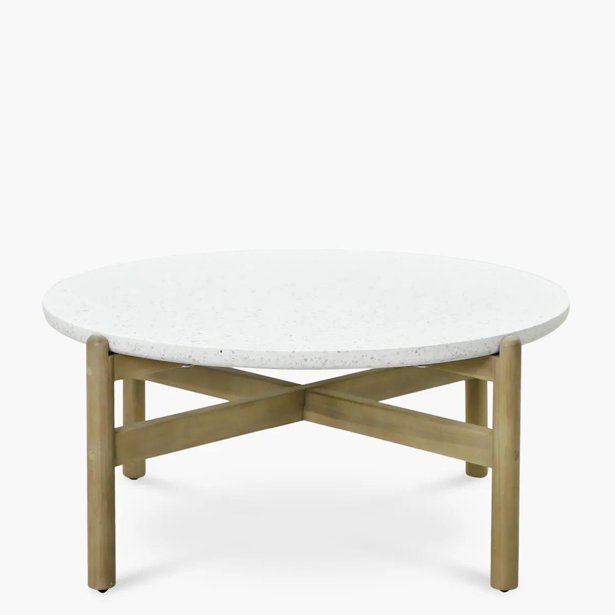 FORM DESIGN - Mesa de Centro Pipa Natura/Blanco Form