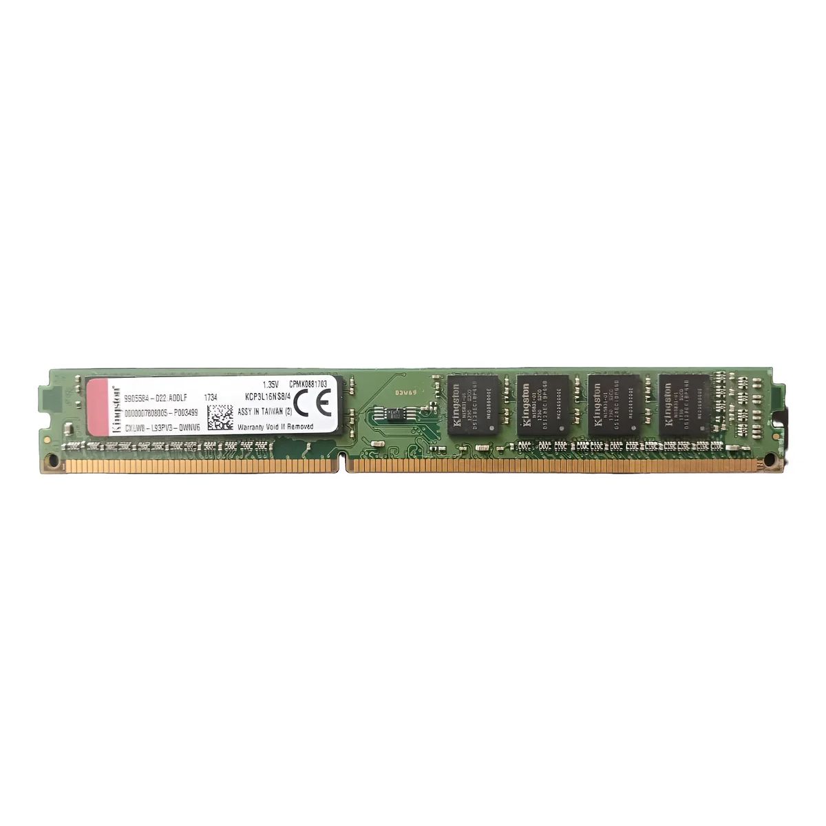 GENERICO - Memoria Ram 4gb Ddr3l 1600mhz So-dimm Kcp3l16ns84