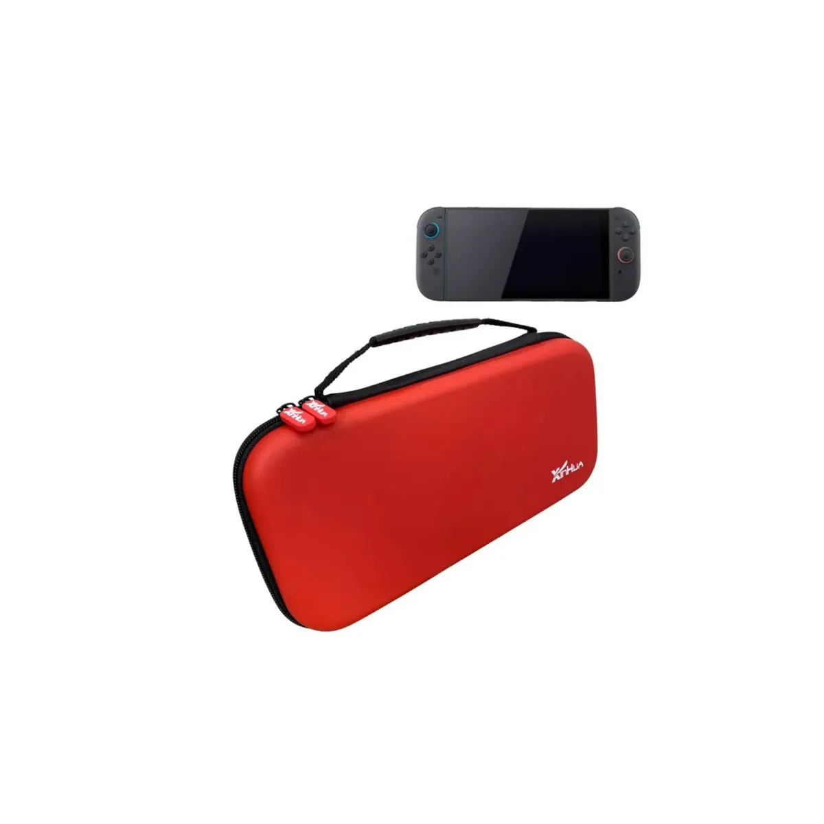 GENERICO - Estuche Protector Rígido Compatible N-S 2 Rojo