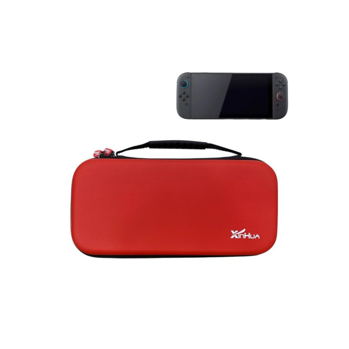 GENERICO - Estuche Protector Rígido Compatible N-S 2 Rojo