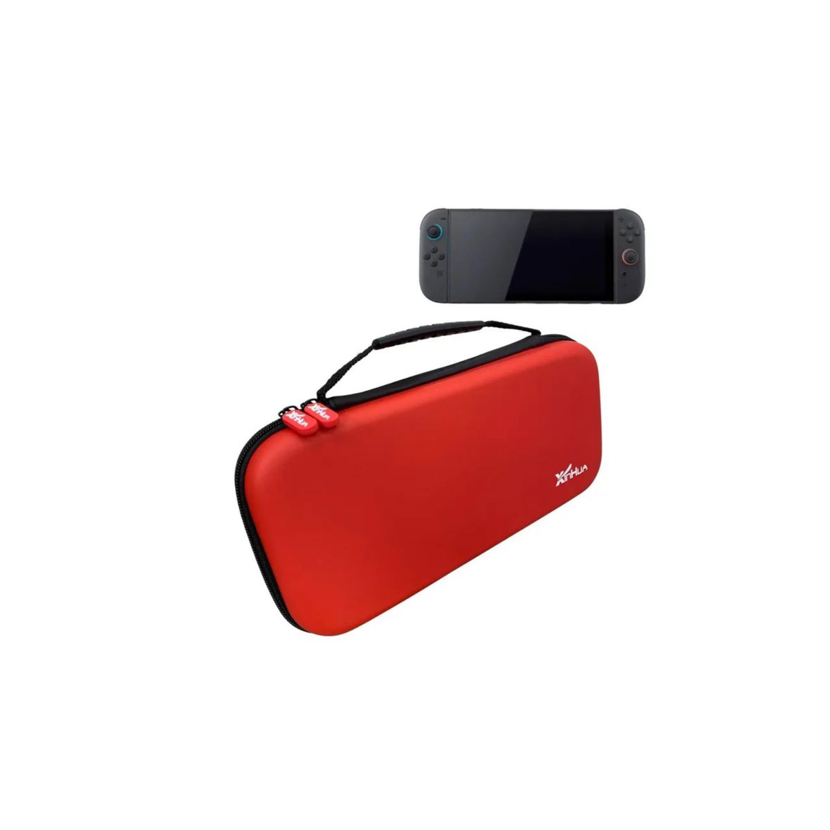 GENERICO - Estuche Protector Rígido Compatible N-S 2 Rojo