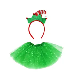 GENERICO - Disfraz Navideño Duende Mujer