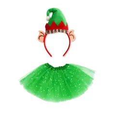 GENERICO - Disfraz Navideño Elfo Mujer