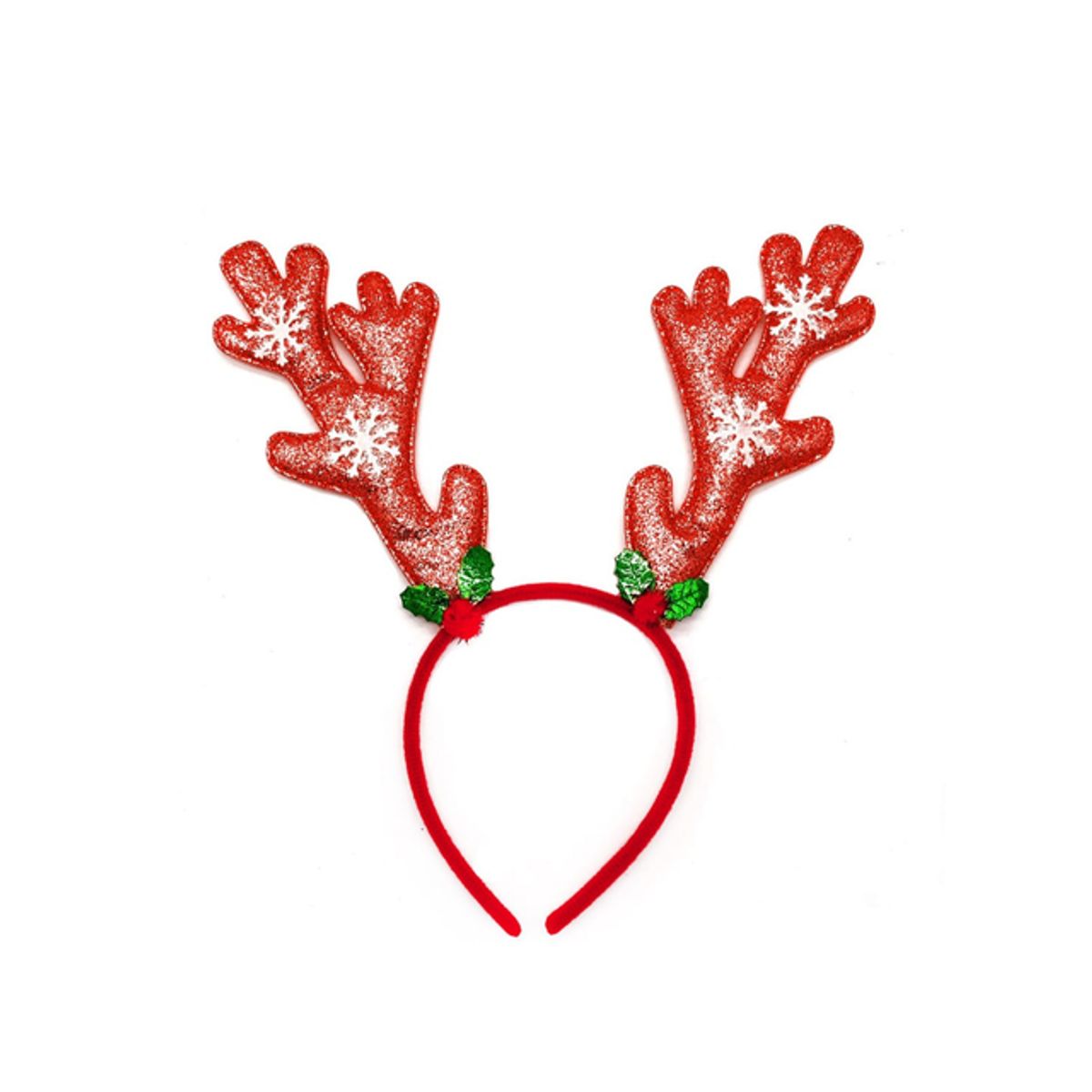 GENERICO - Disfraz Navideño Reno Rojo  Mujer