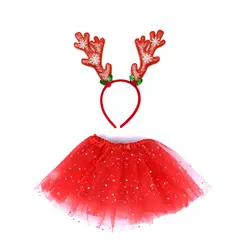 GENERICO - Disfraz Navideño Reno Rojo Mujer