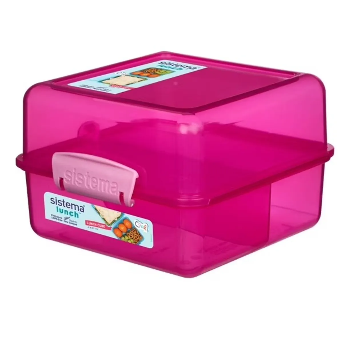 SISTEMA - Contenedor Alimentos Sistema Lunch Cube para colaciones