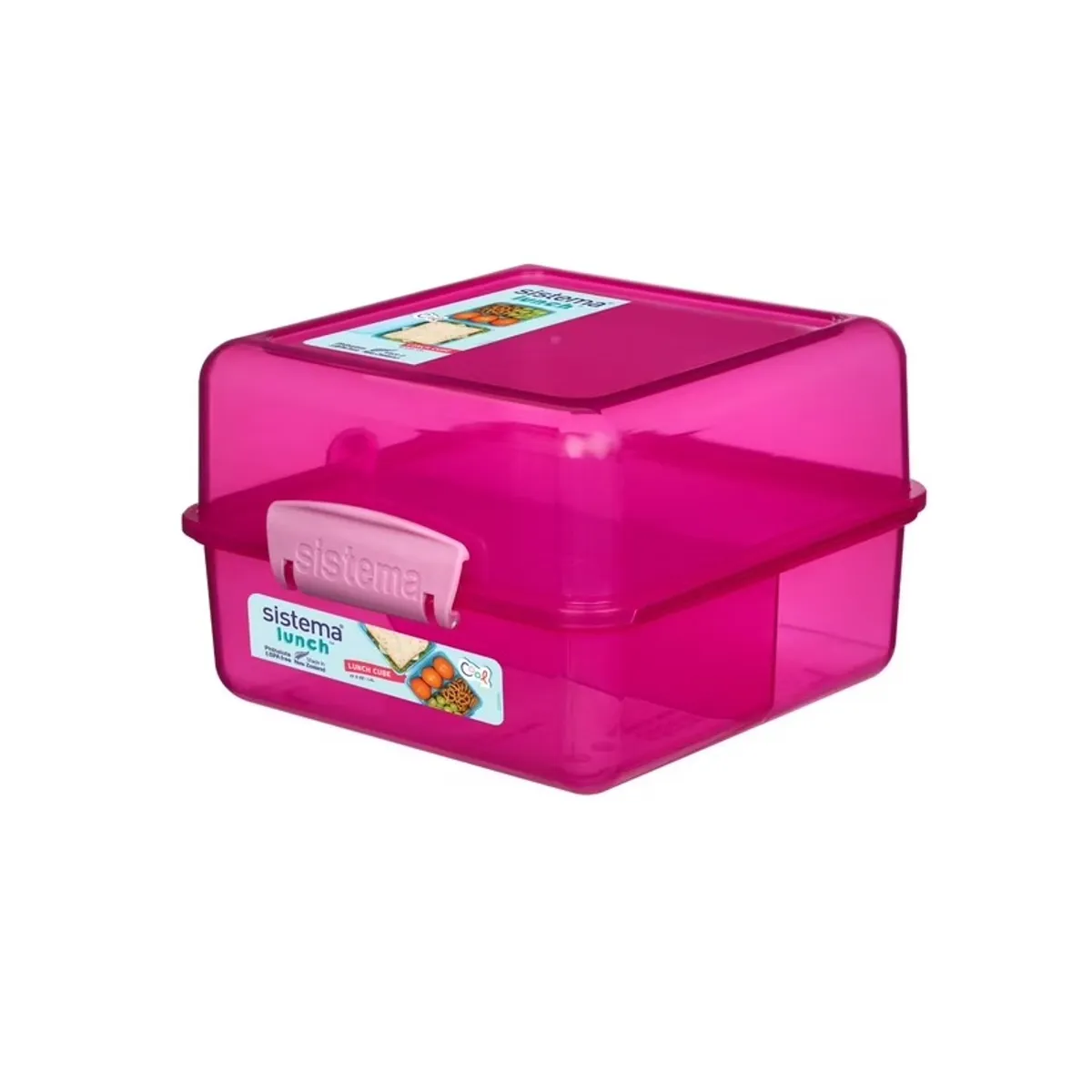 SISTEMA - Contenedor Alimentos Sistema Lunch Cube para colaciones