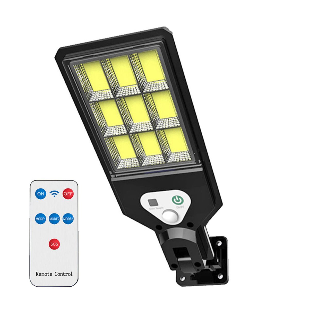 GENERICO - Pack 4 Mini Foco Solar Led Exterior con Control