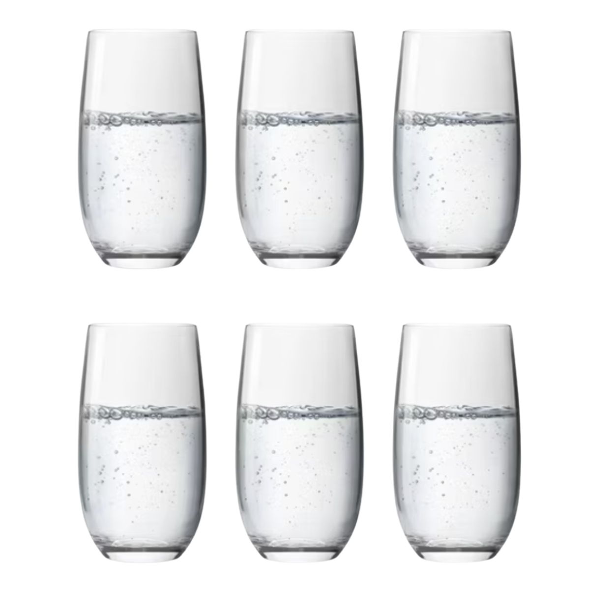 HAUSMANN - Vaso Alto de Vidrio Hausmann 500 Ml Montepulciano (x6)