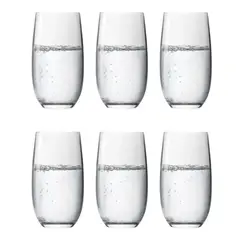 HAUSMANN - Vaso Alto de Vidrio 500 Ml Montepulciano (x6)