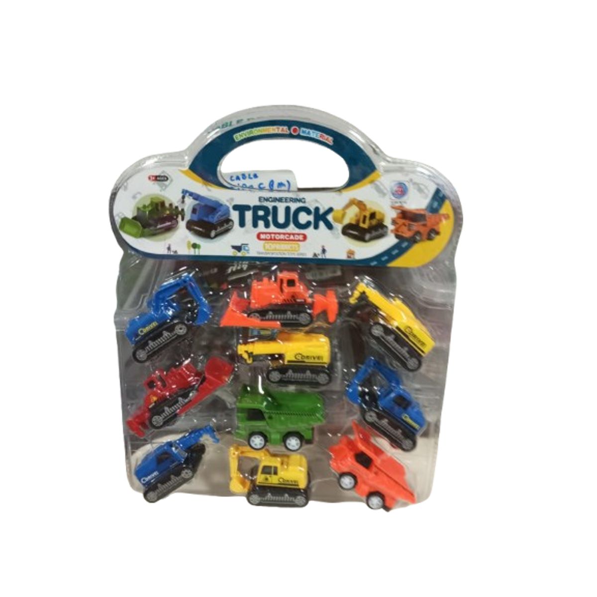 GENERICO - Set juguete mini autos y camiones