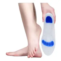 GENERICO - Par Plantilla Silicona con Gel Metatarso Espolon 40 al 42 Recortable