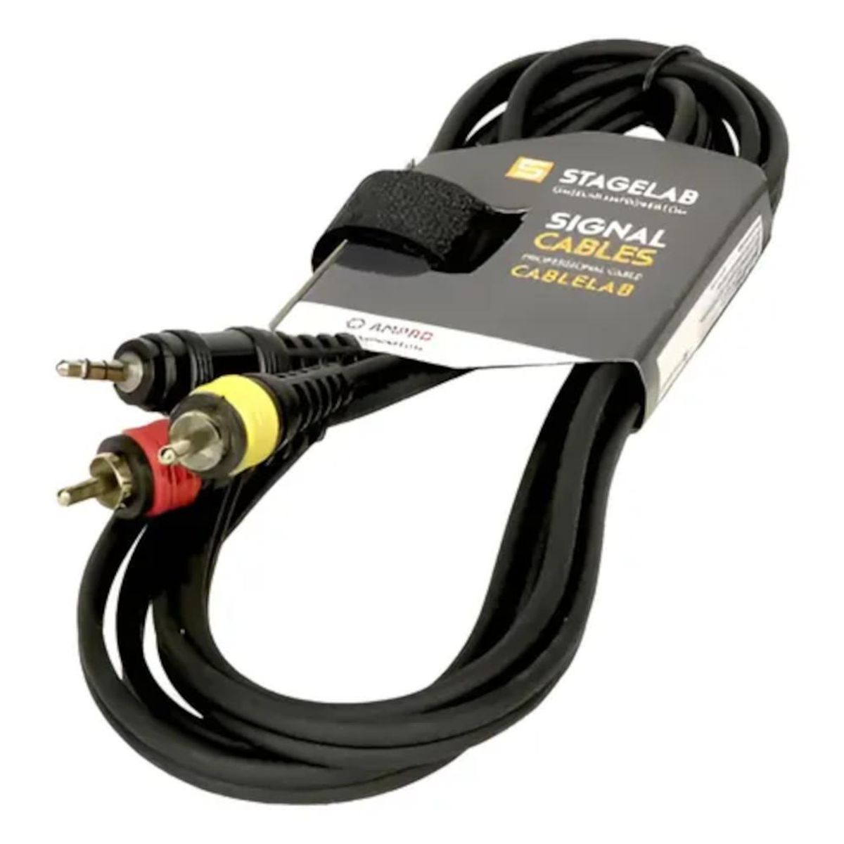 STAGELAB - Cable 2 RCA a Miniplug 2 mts Stagelab CLM-MPRCA2
