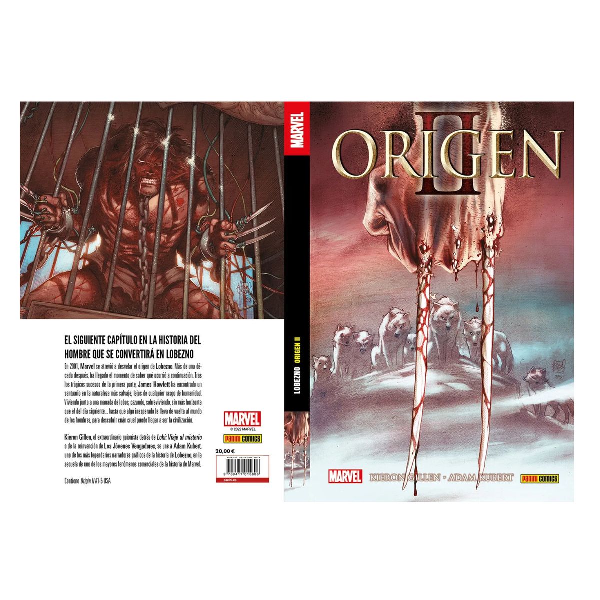 PANINI - 100% Marvel HC - Lobezno - Origen II