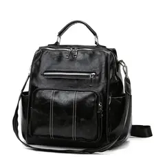 MV MOVAC - Mochila Tokio para Mujer Cuero PU Urbana Multiuso 13 Litro